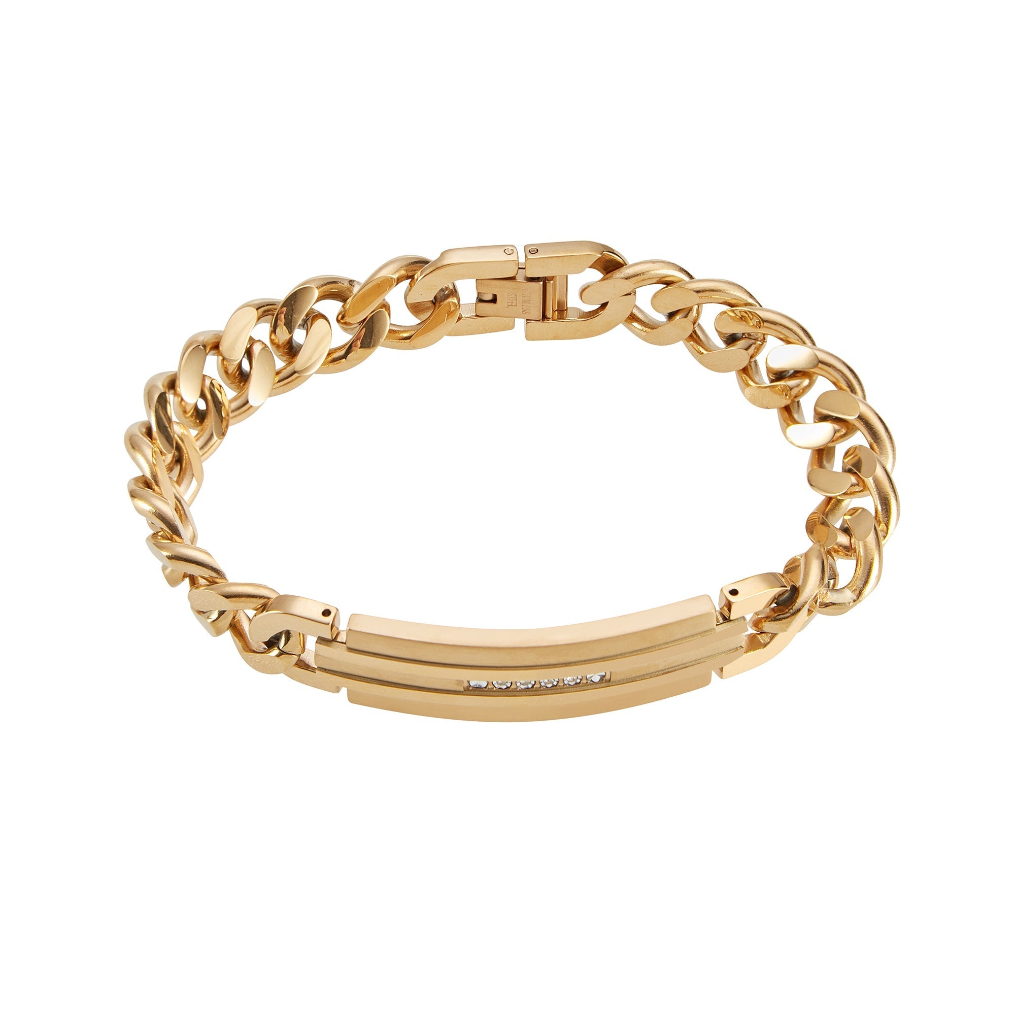  American Exchange American Exchange Chain Bracelet - Gold/Silver - Bonton