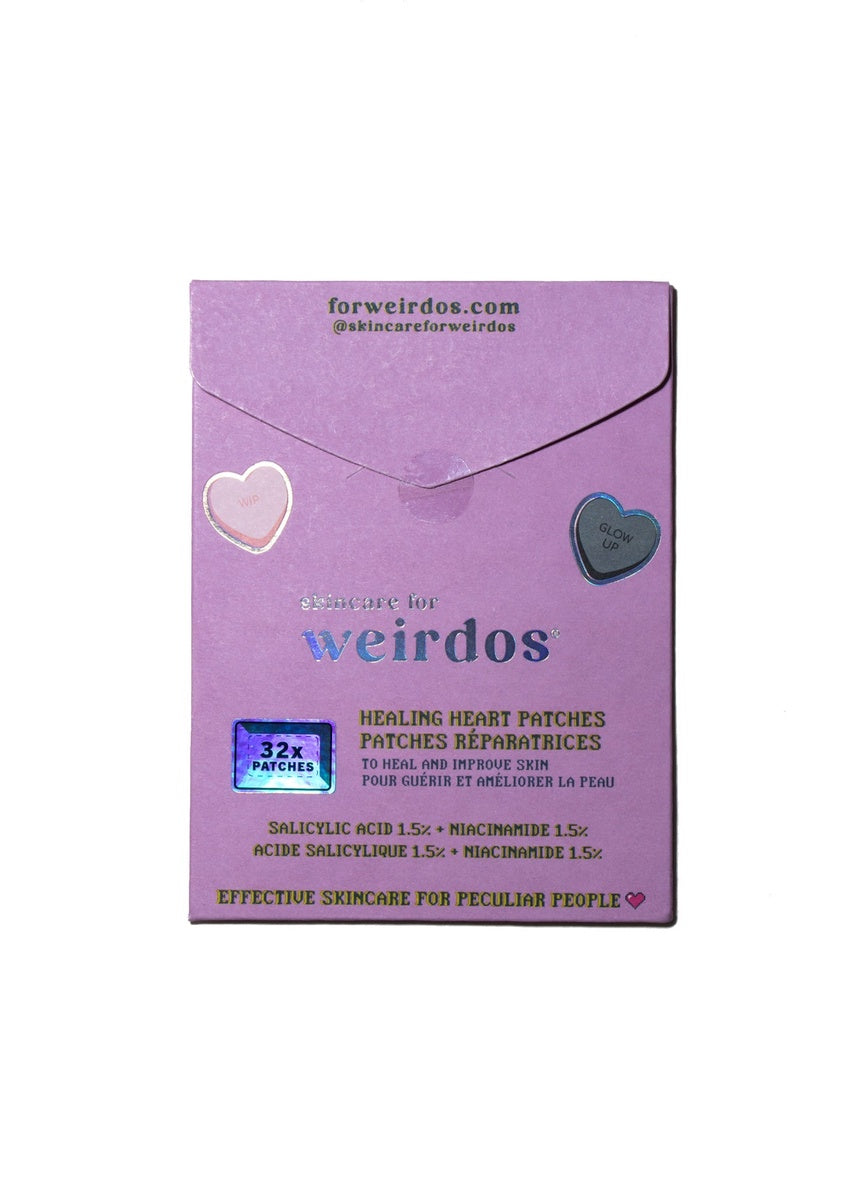  Skincare for Weirdos 32 Healing Heart Pimple Patches - Default Title - Bonton