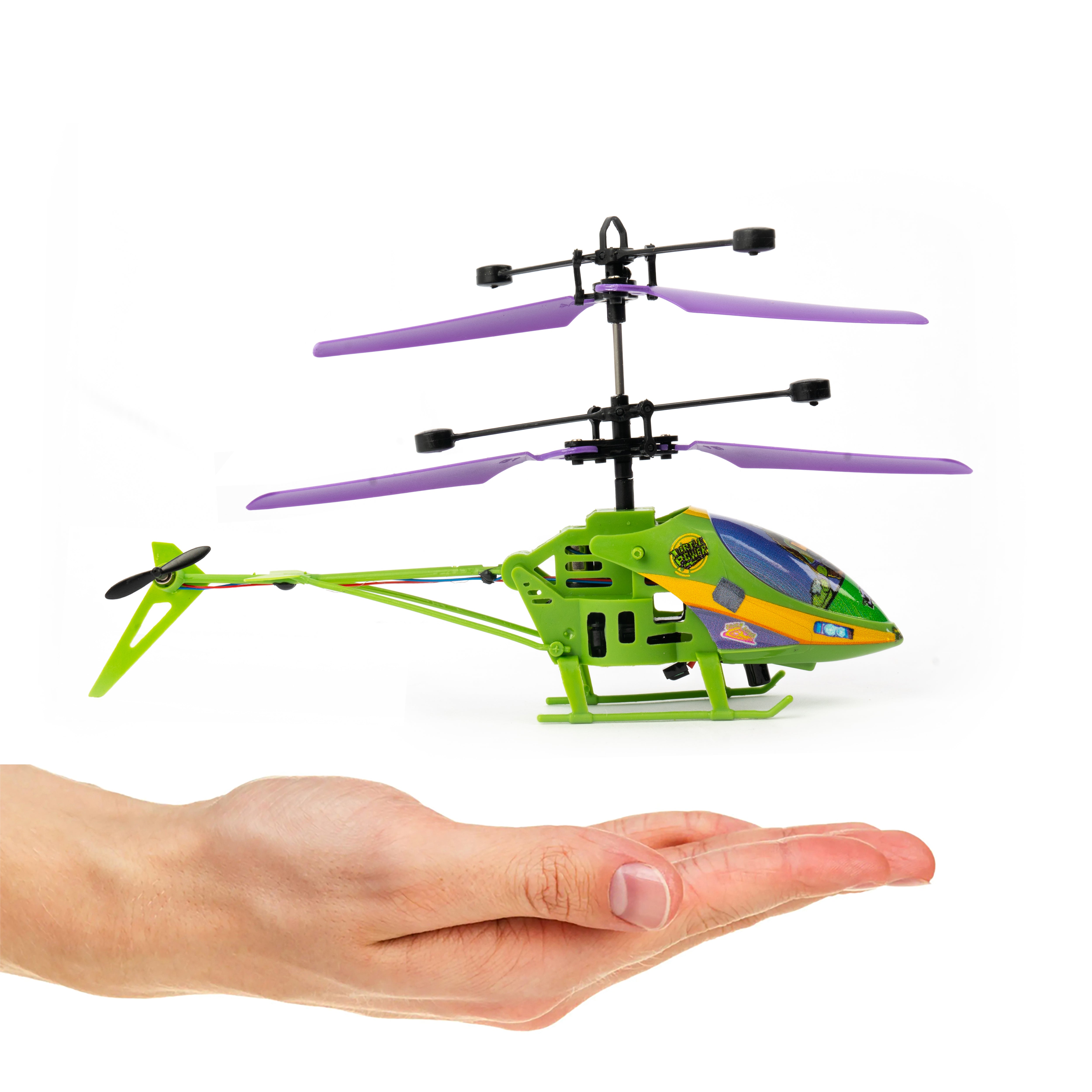  HobbyTron TMNT Donatello IR 2CH Helicopter - Default Title - Bonton