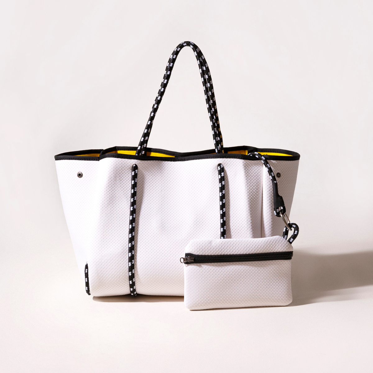  Pop Ups Brand Everyday Tote Dotted White - Default Title - Bonton