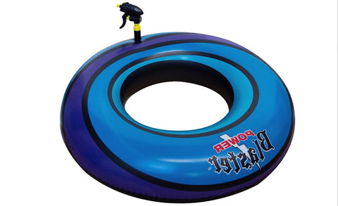42" Blue and Purple Inflatable Power Blaster Swimming Pool Inner Tube