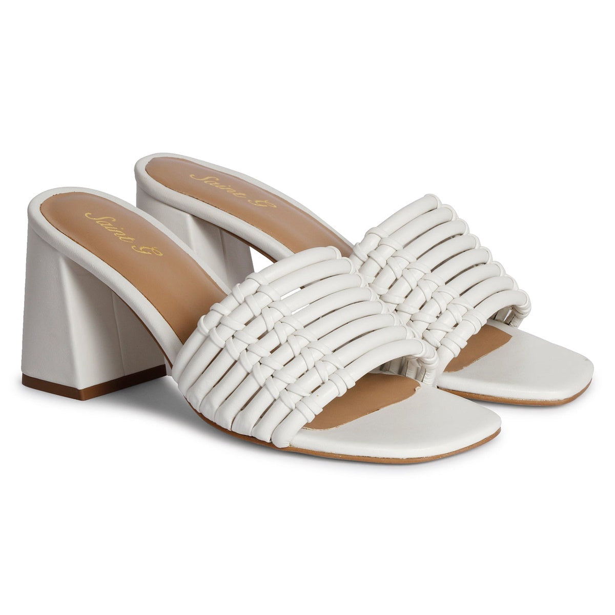  Saint G Saint G Bethany - Heel Sandals - Off White - Bonton