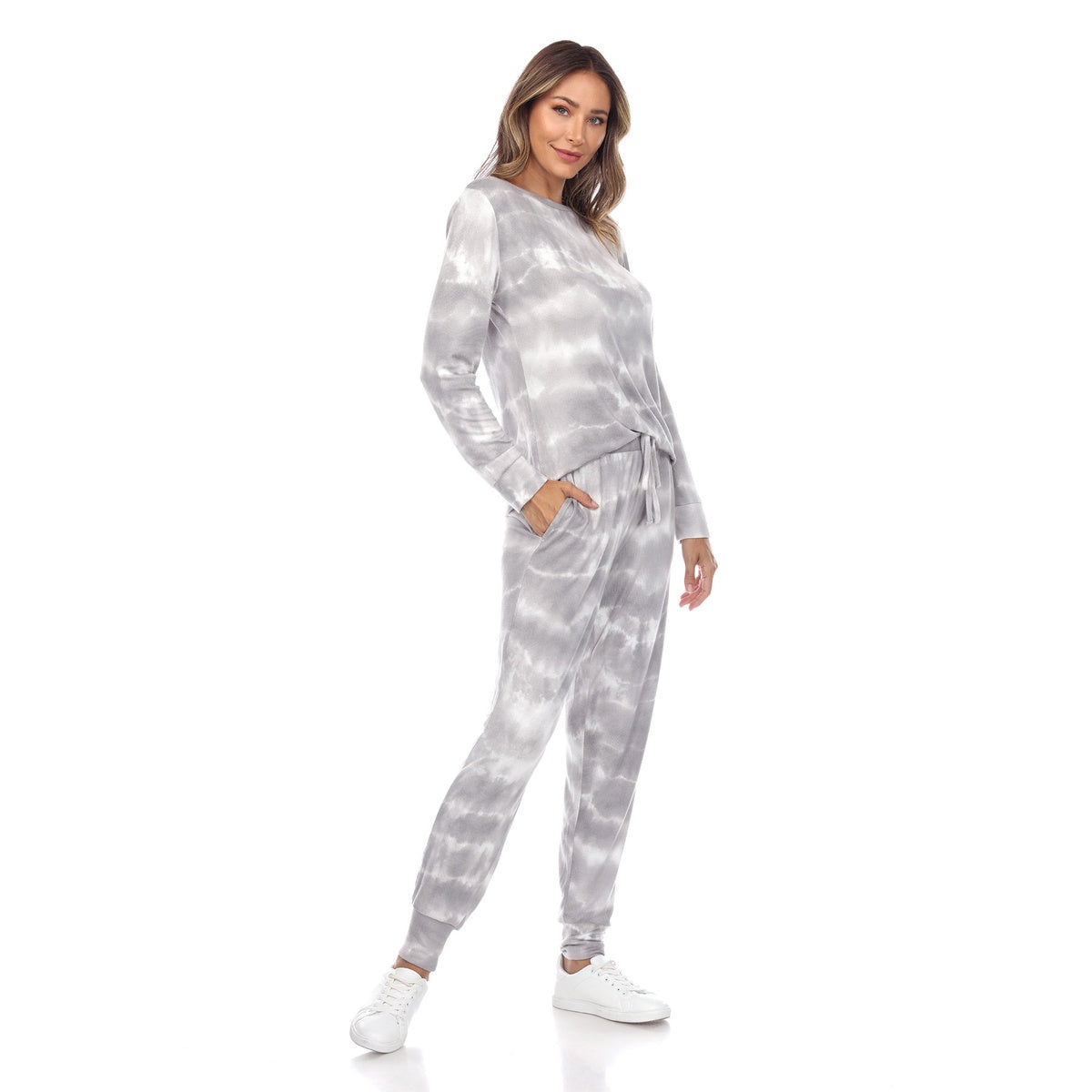  White Mark Women's 2 Piece Lounge Set - L - Bonton