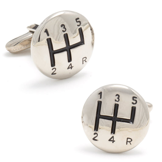 Gear Shifter Cufflinks