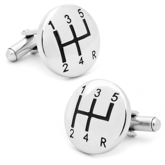 Gear Shifter Cufflinks