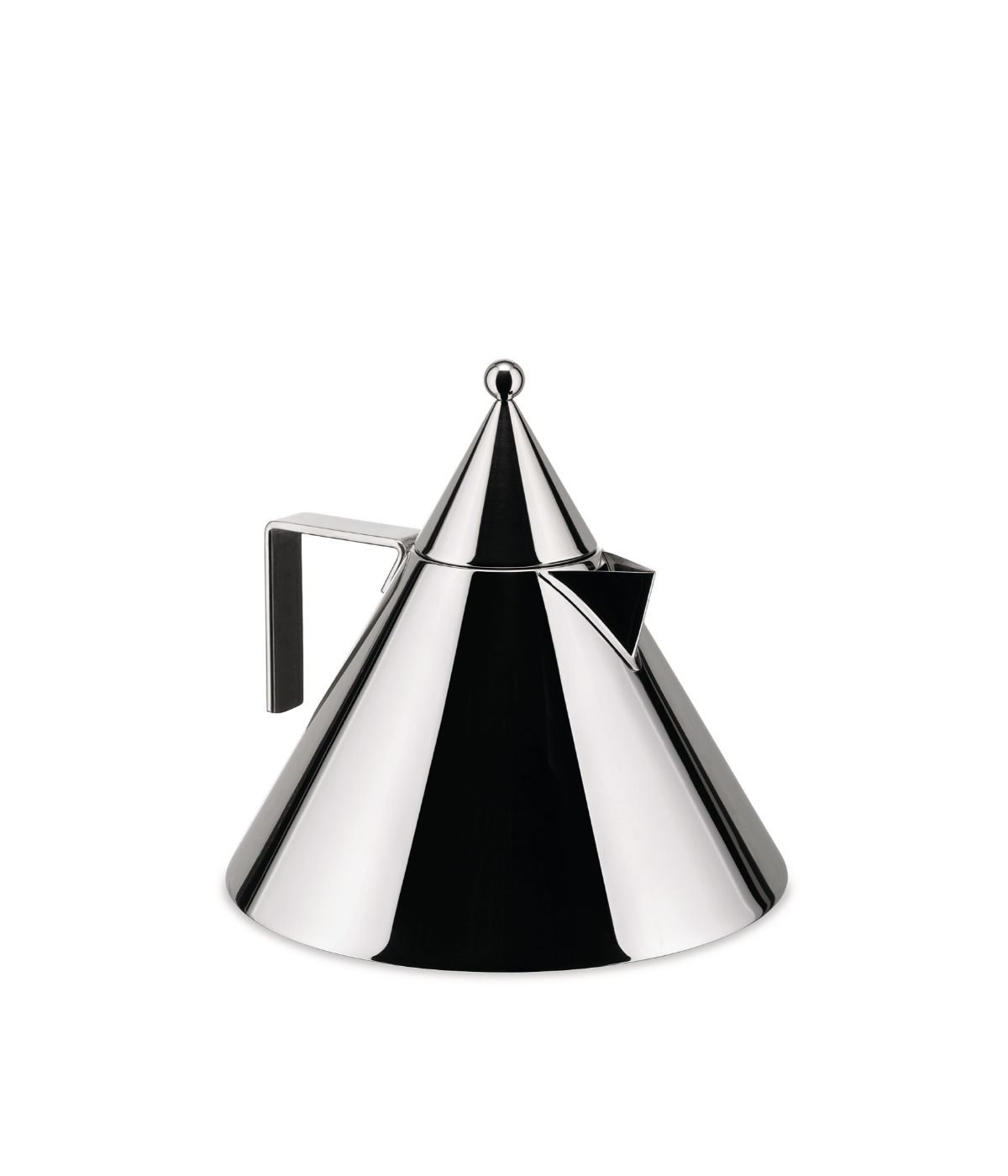  Alessi Il Conico Induction Kettle - Silver - Bonton