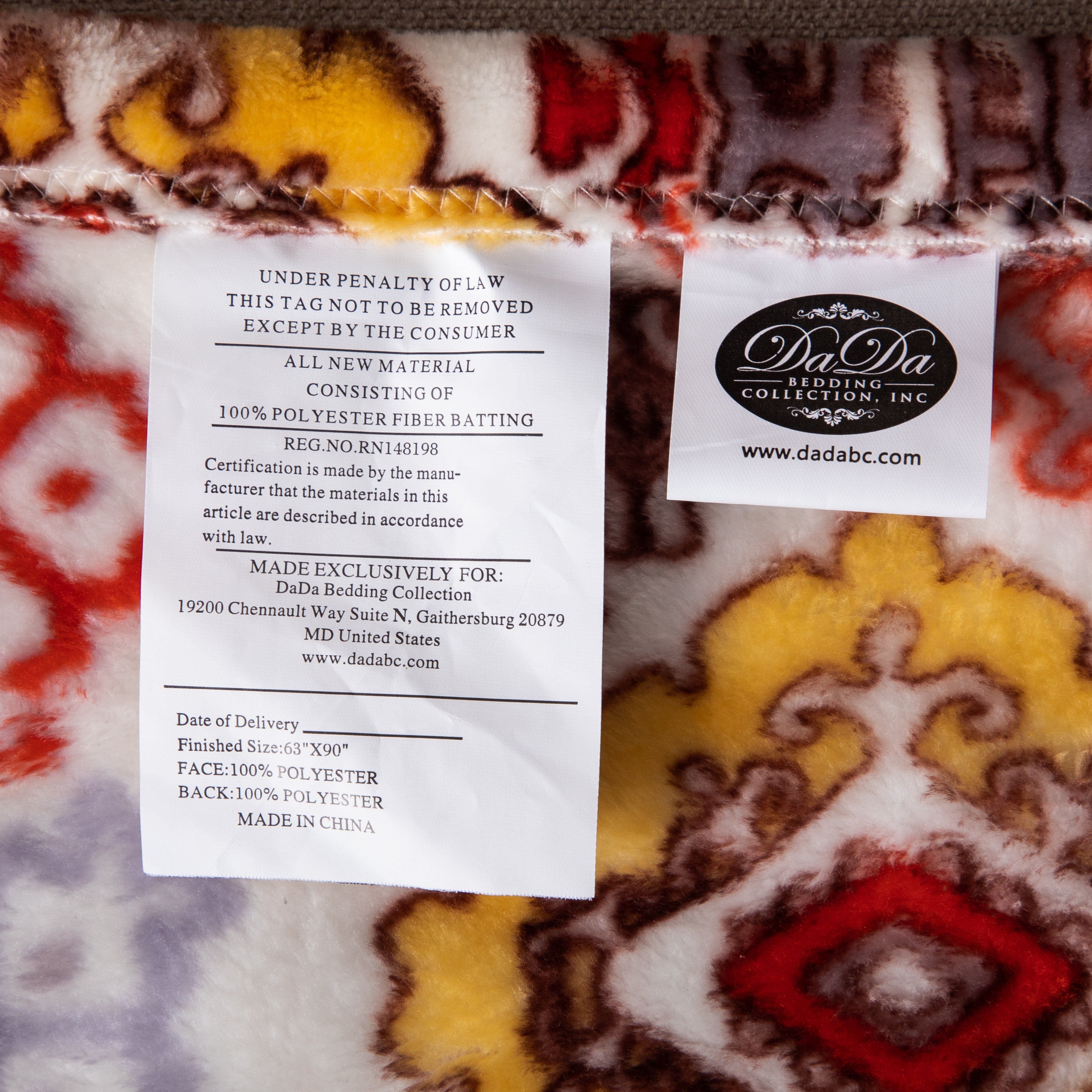  DaDa Bedding Collection DaDa Bedding Southwestern Havana Geometric Soft Plush Fleece Flannel Throw Blanket (XY1012) by DaDa Bedding Collection - 50