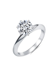 Classic Brilliant Solitaire Ring Finished