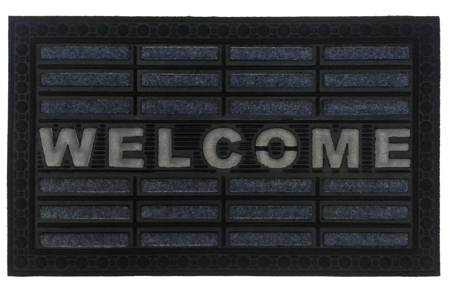  Imports Decor Gray Welcome Doormat - N/A - Bonton