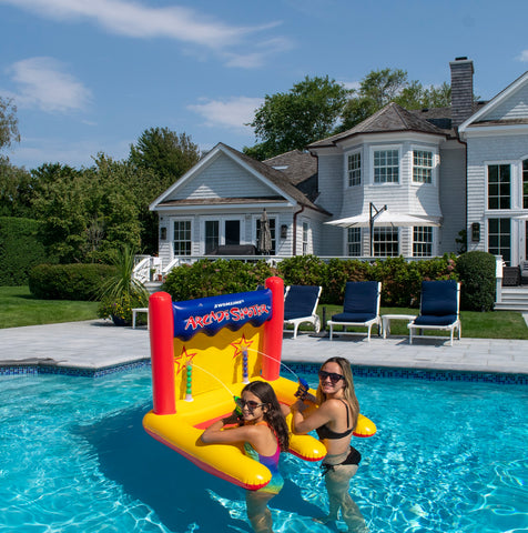 Inflatable Arcade Shooter Target Swimming Pool Game  45"