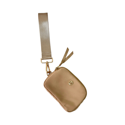 Lexie Keychain Wallet Almond