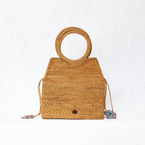 Jelavu Monterey Rattan Satchel Bag