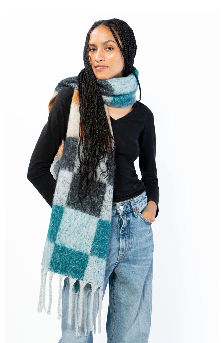  Marcus Adler The Kim Scarf - Burgendy - Bonton