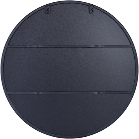 Round Metal Frame Mirror