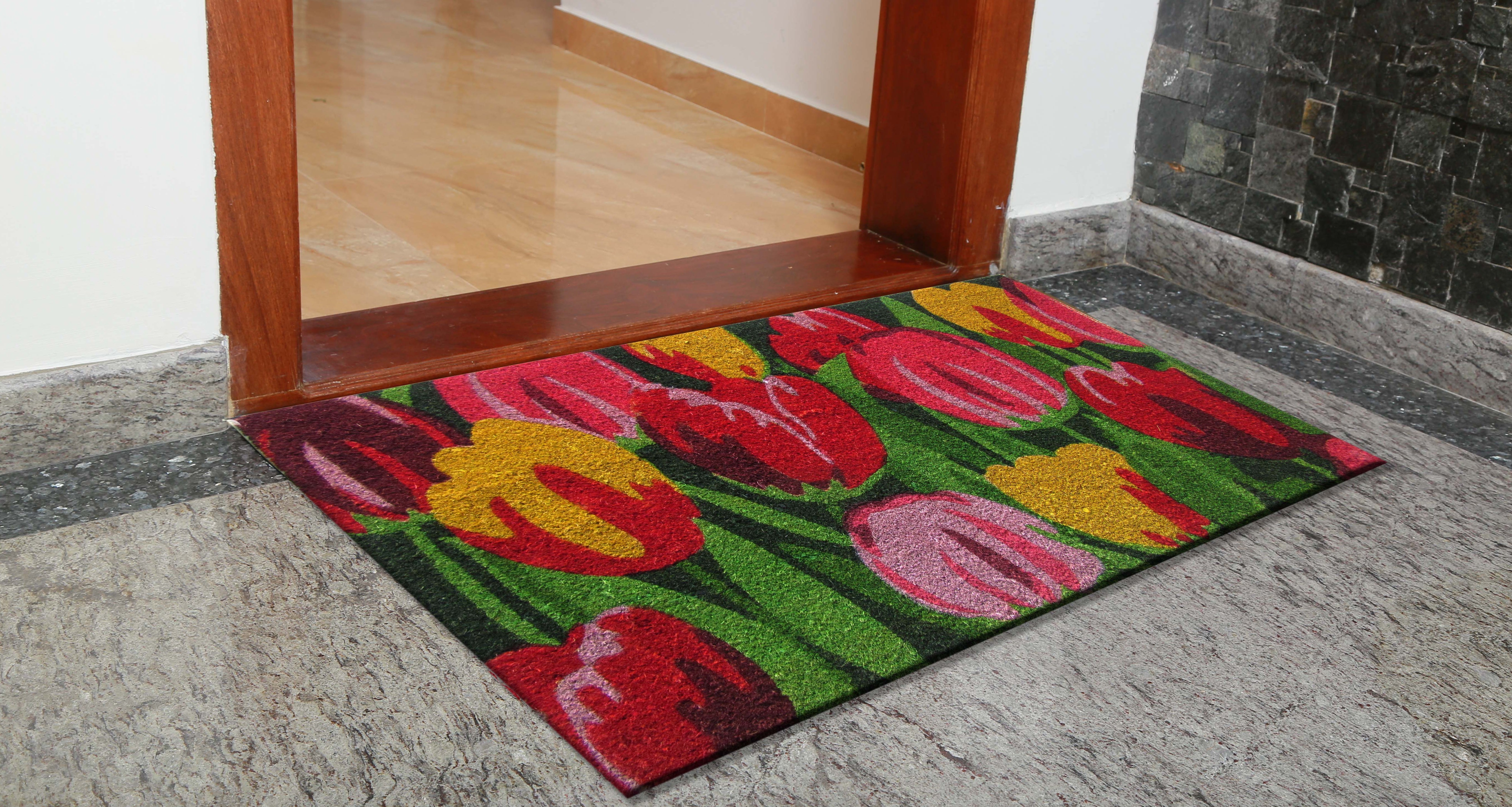  Imports Decor Tulips Doormat - N/A - Bonton