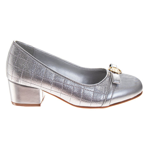 Badgley Mischka Girls' Toddler Heels Classy Dress Shoes