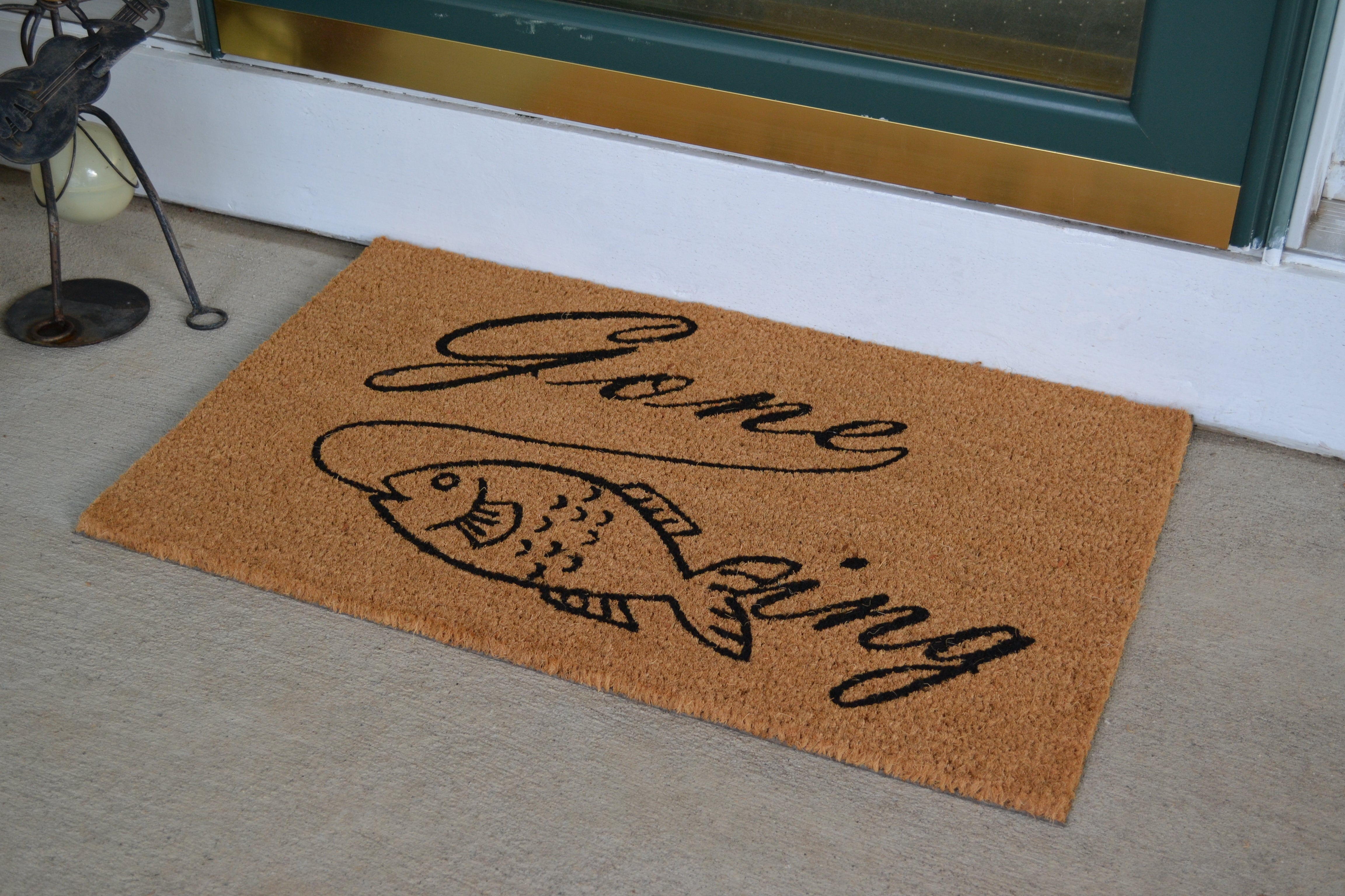  Imports Decor Gone Fishing Doormat - N/A - Bonton