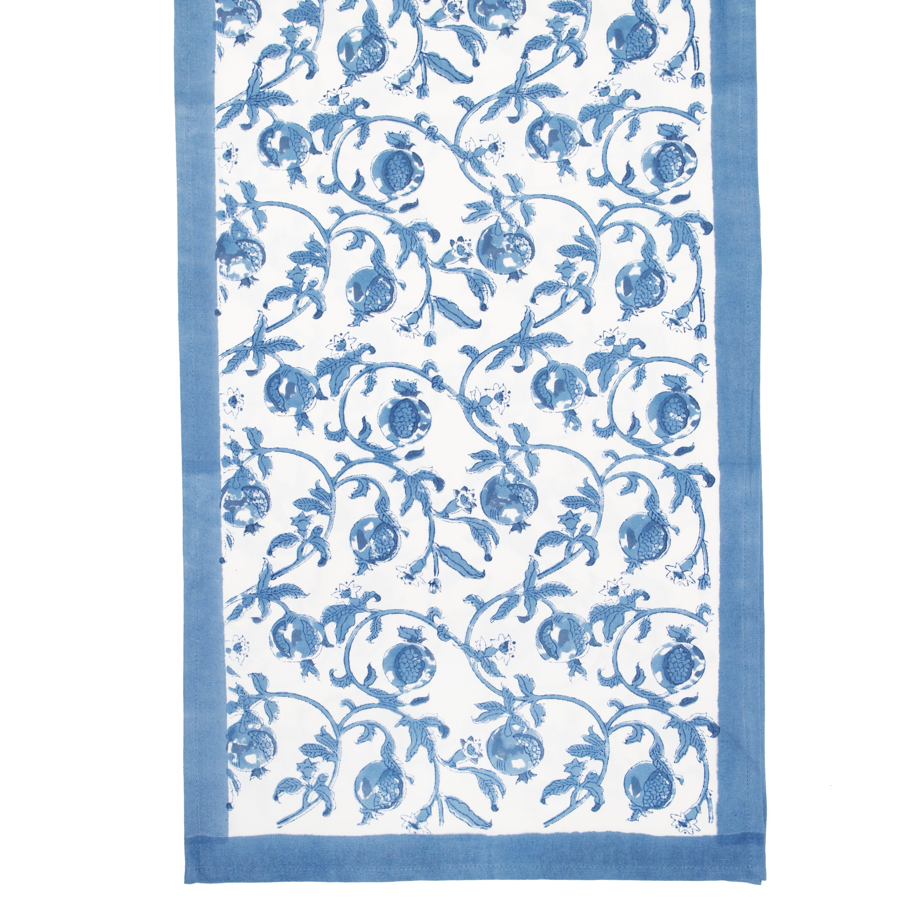  Couleur Nature Cornflower Blue Runner - Blue - Bonton