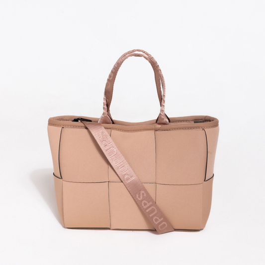 Mini Icon Tote Tan