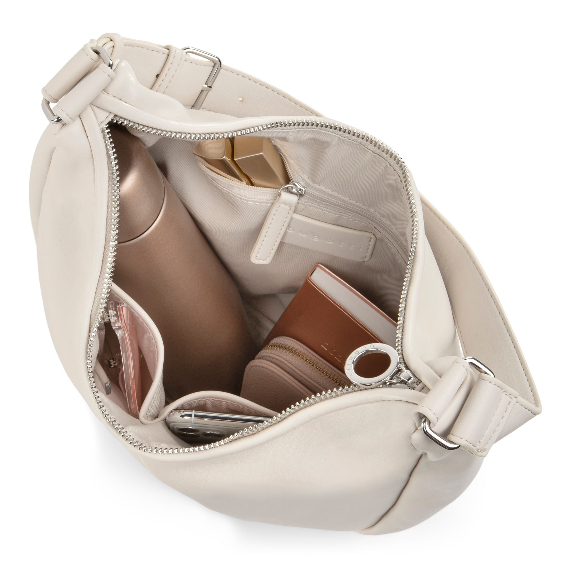  Bugatti Brera Hobo Bag - OWhite - Bonton