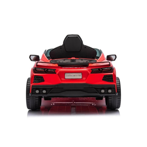 12V Chevrolet Corvette C8 Stingray 1-Seater Kids Ride-on Car