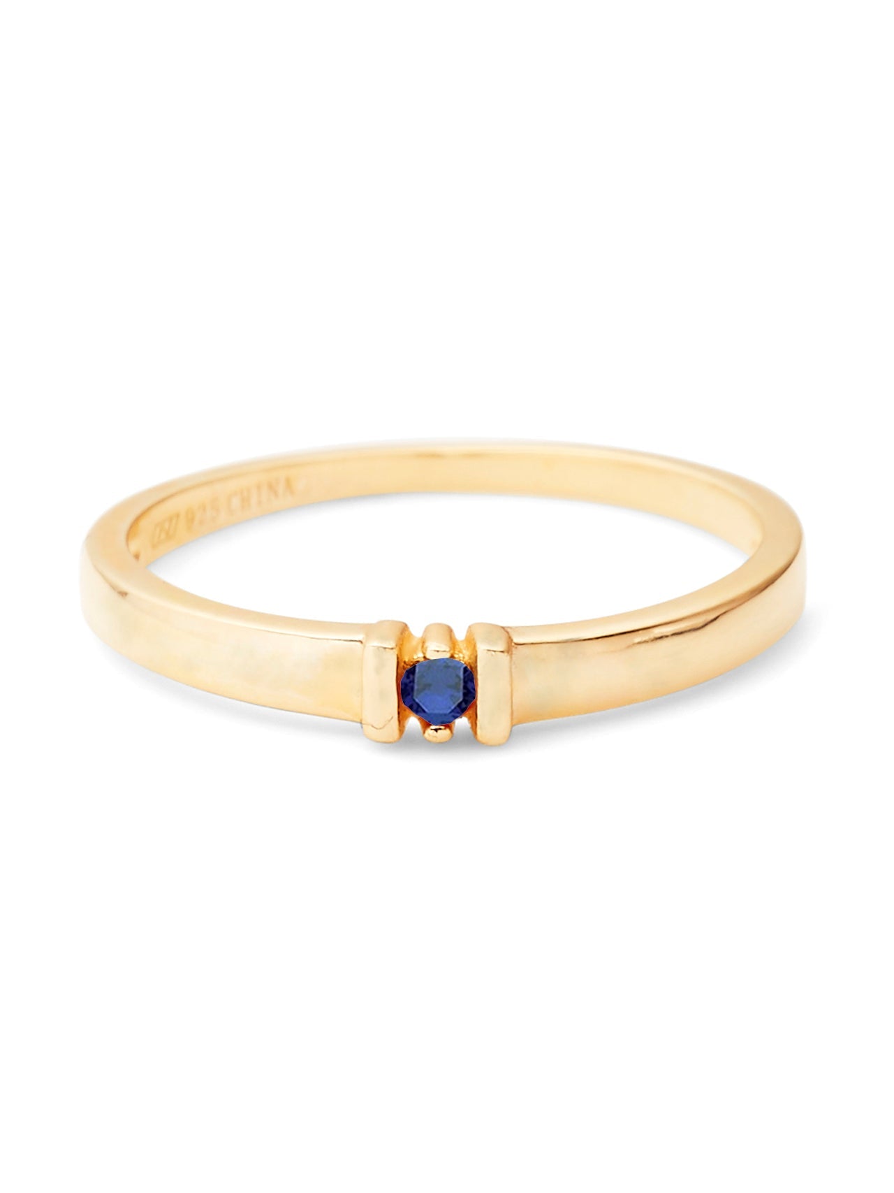  Relativity Gold Birthstone Eternity
Ring - Royal Blue-Sept - Bonton