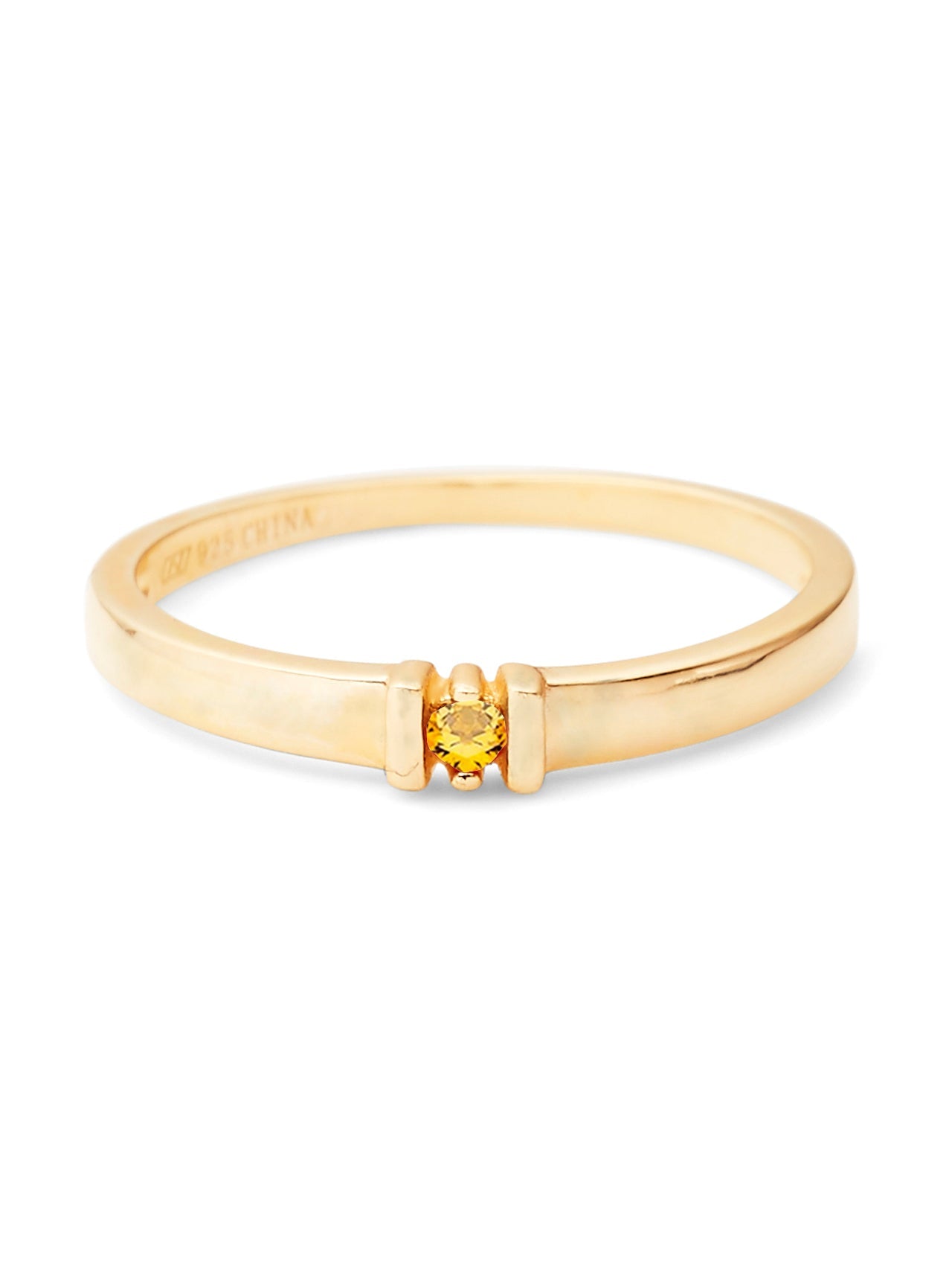  Relativity Gold Birthstone Eternity
Ring - Yellow-Nov - Bonton