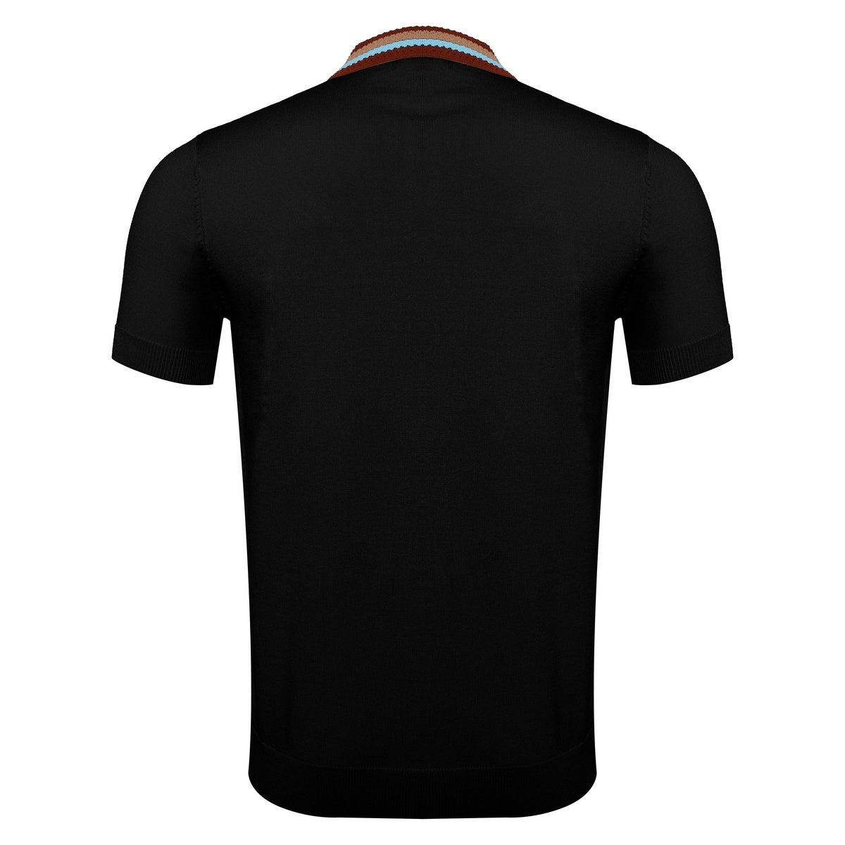  Barocco Regent Luxe Knit Polo BLACK - BLACK - Bonton