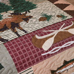 Moose Lodge Quilt Set