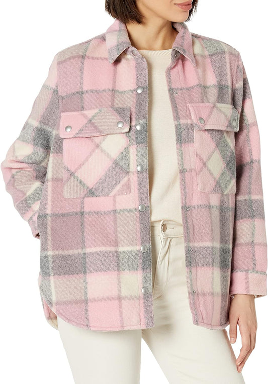 Multi Color Plaid Shacket