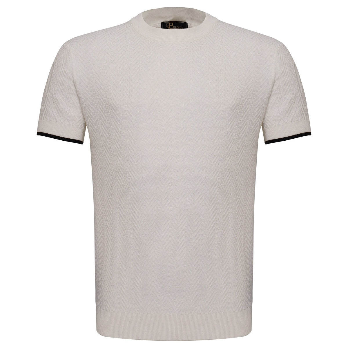  Barocco BreezeKnit Tee WHITE - WHITE - Bonton