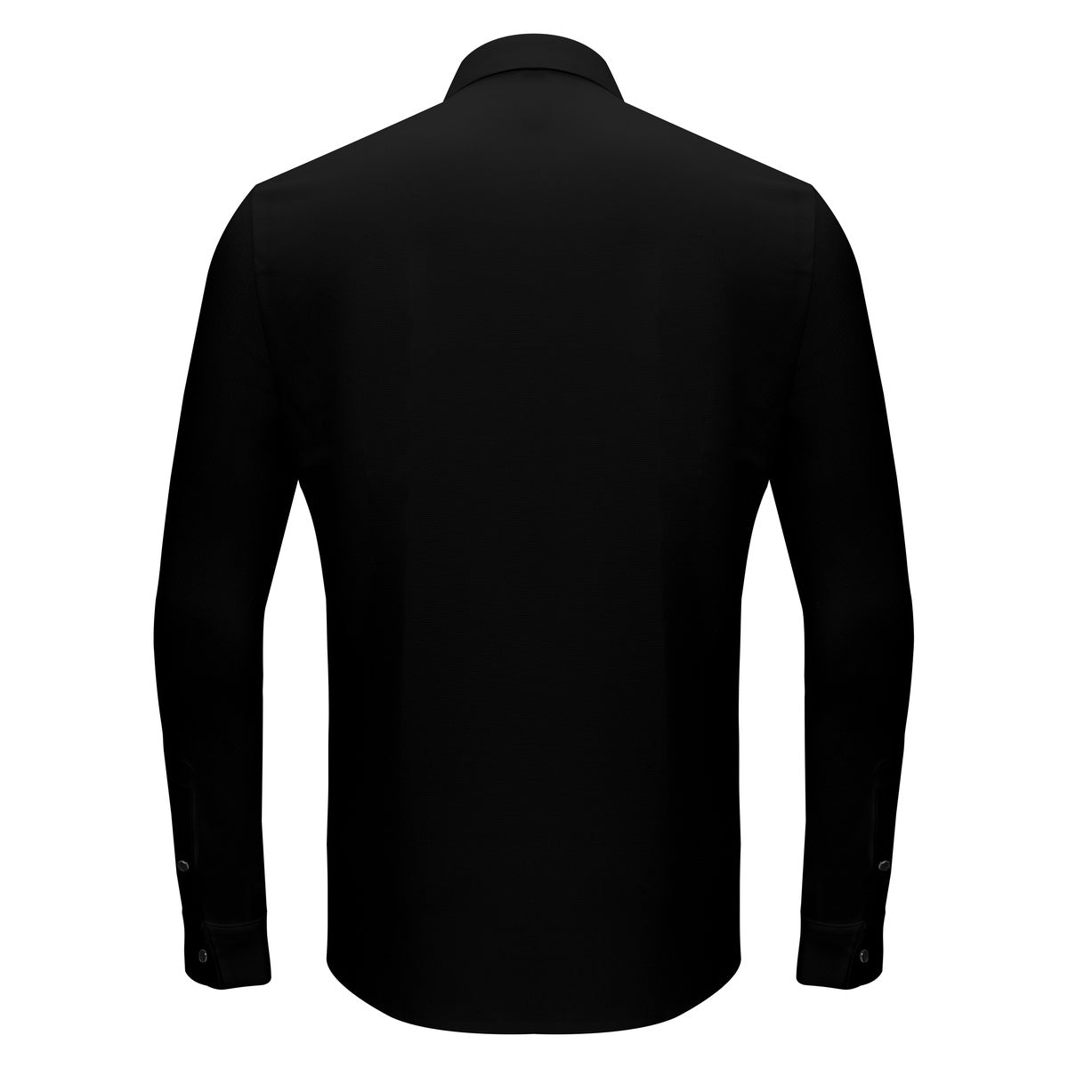  Barocco Power Move Button-Up Shirt BLACK - BLACK - Bonton