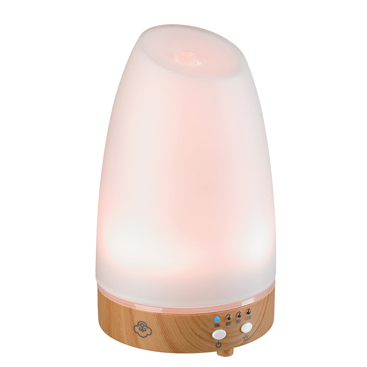  Serene House Astro White Glass Ultrasonic Diffuser - White - Bonton