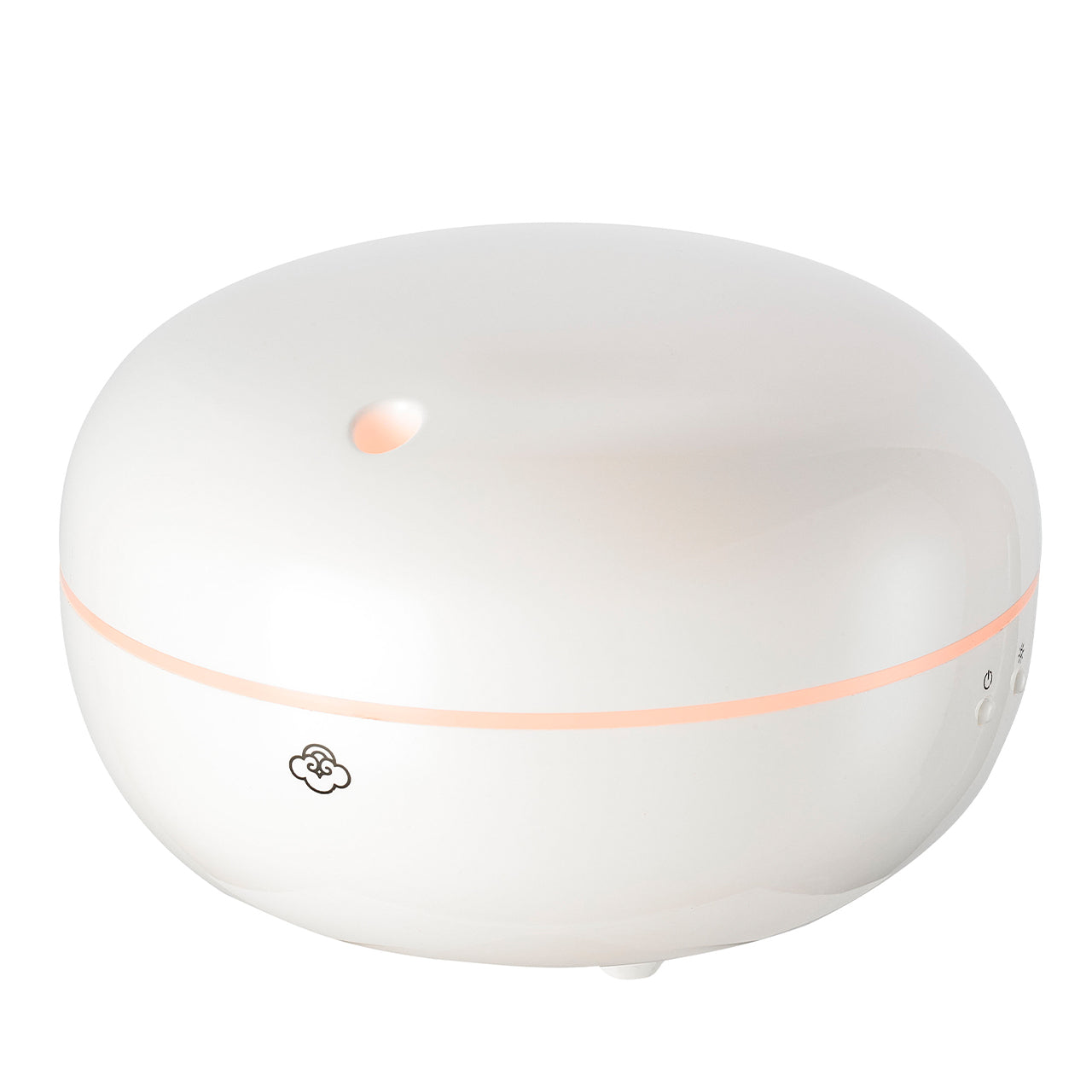  Serene House Macaron White Ultrasonic Diffuser - White - Bonton