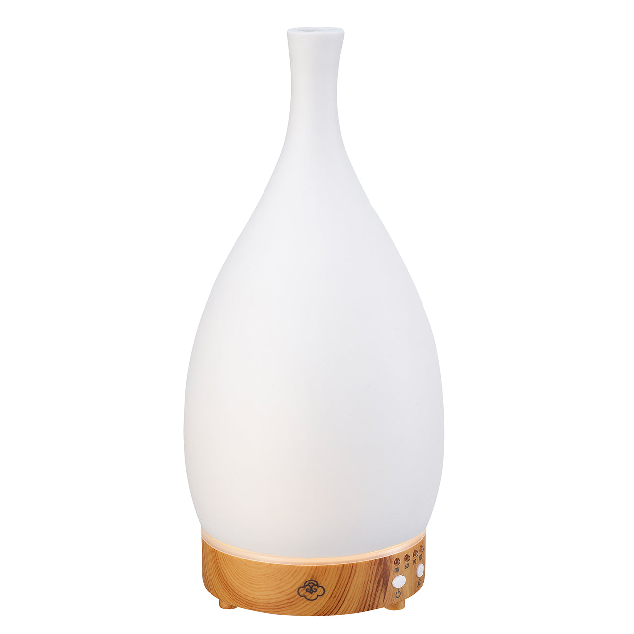  Serene House Zodiac White Ceramic Ultrasonic Diffuser - White - Bonton