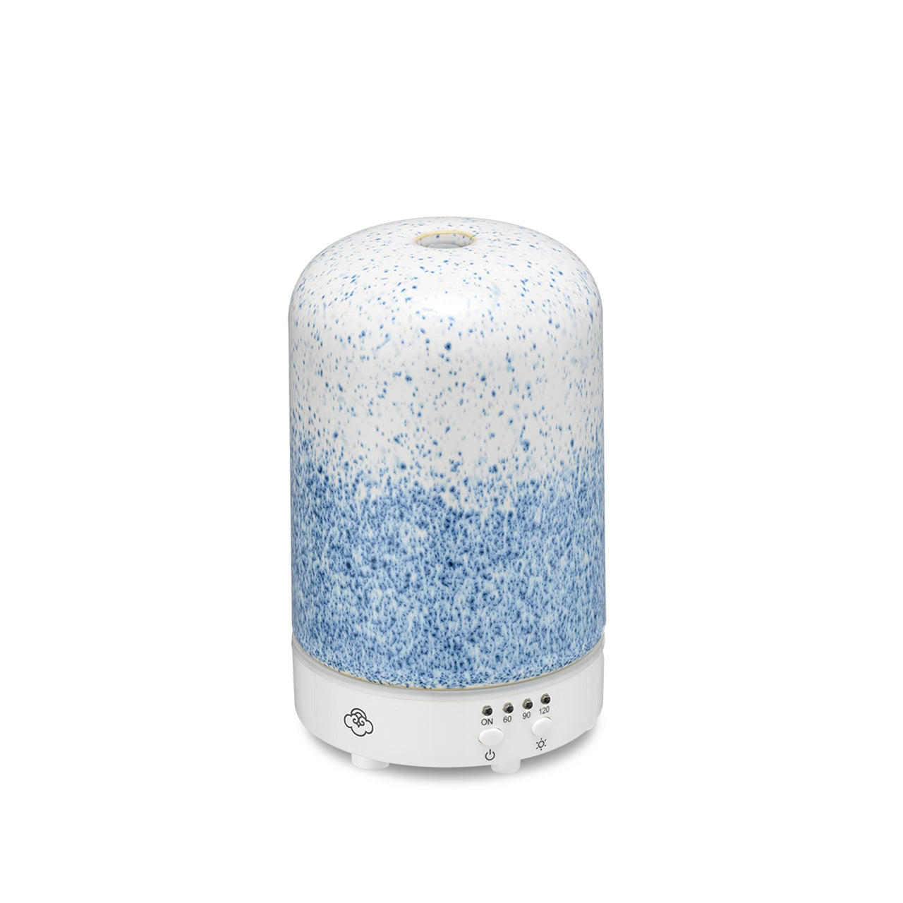  Serene House Sky Blue Ceramic Ultrasonic Diffuser - Blue - Bonton