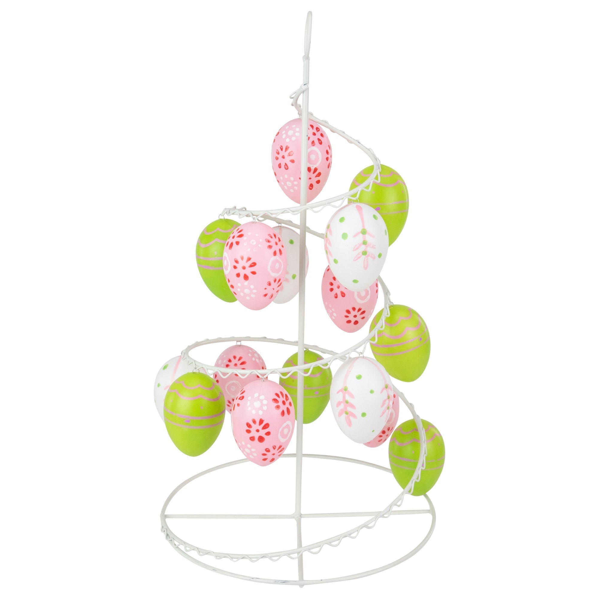  Cut-Out Easter Egg Tree Tabletop Decor, 14.25