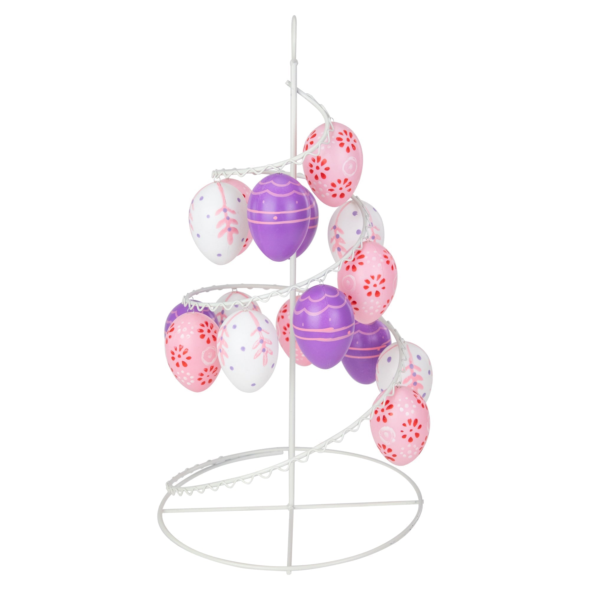  Floral Cut Out Easter Egg Tree, 14.25