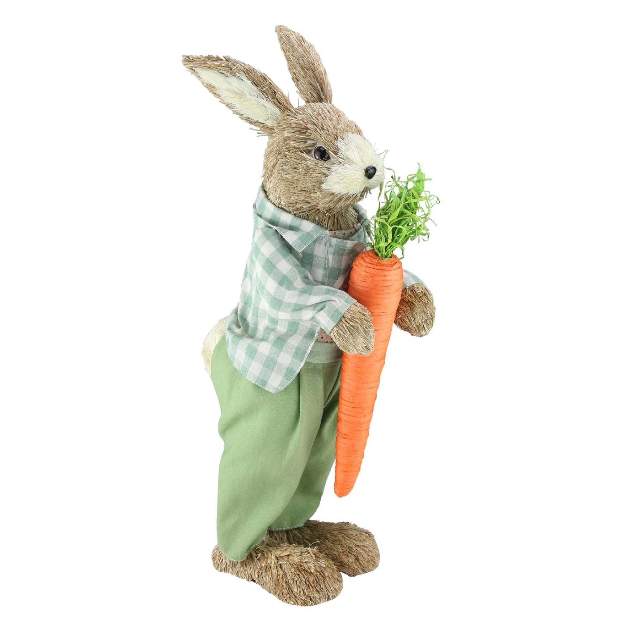  Sisal Standing Bunny Rabbit with Carrot, 19