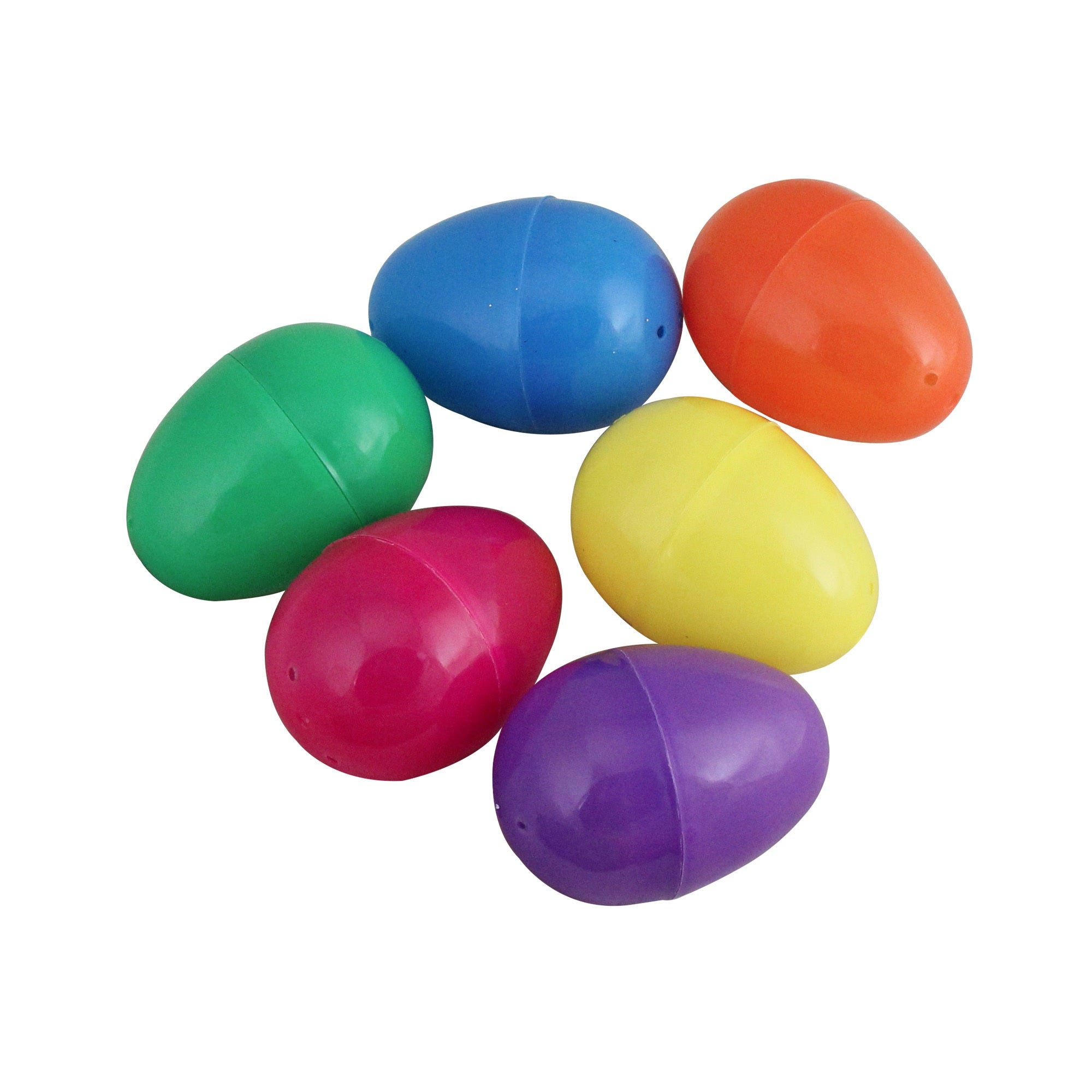  NorthLight Multi-Colored Small Pop Open Easter Eggs, Pack of 60 - Multi-colored - Bonton