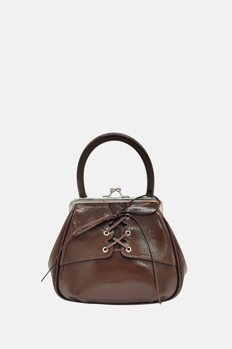  Oryany Oryany - Lace Up Mini Tote Bag Handbags - Camel Brown / One Size - Default Title - Bonton