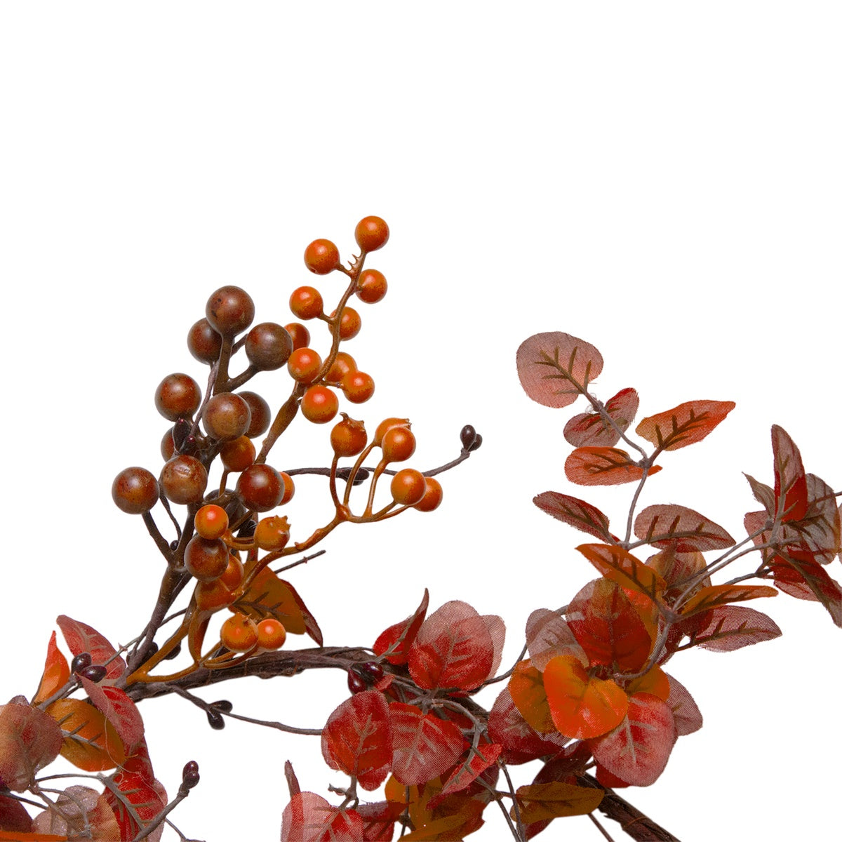  Northlight 5' Berry and Leaves Fall Harvest Artificial Garland - Unlit - Default Title - Bonton