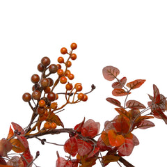 5' Berry and Leaves Fall Harvest Artificial Garland - Unlit