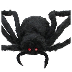 LED Flashing Eyes Spider Halloween Decoration - 48"