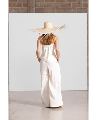 Boundless Bandeau Cover-Up Top- Cream