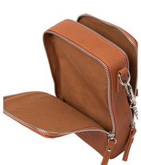 Mirror Mirror Crossbody Bags Tan