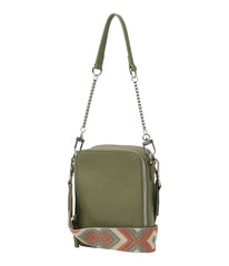 Mirror Mirror Crossbody Bags Green