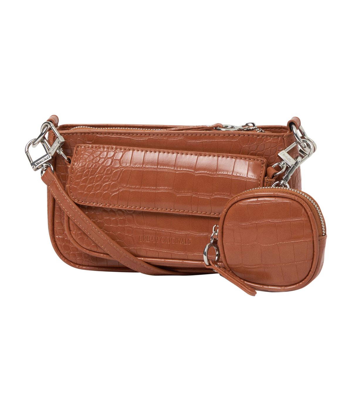  Urban Originals A Little Crazy Crossbody Bags Tan - Tan - Bonton