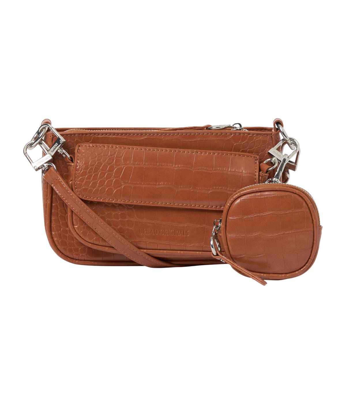  Urban Originals A Little Crazy Crossbody Bags Tan - Tan - Bonton