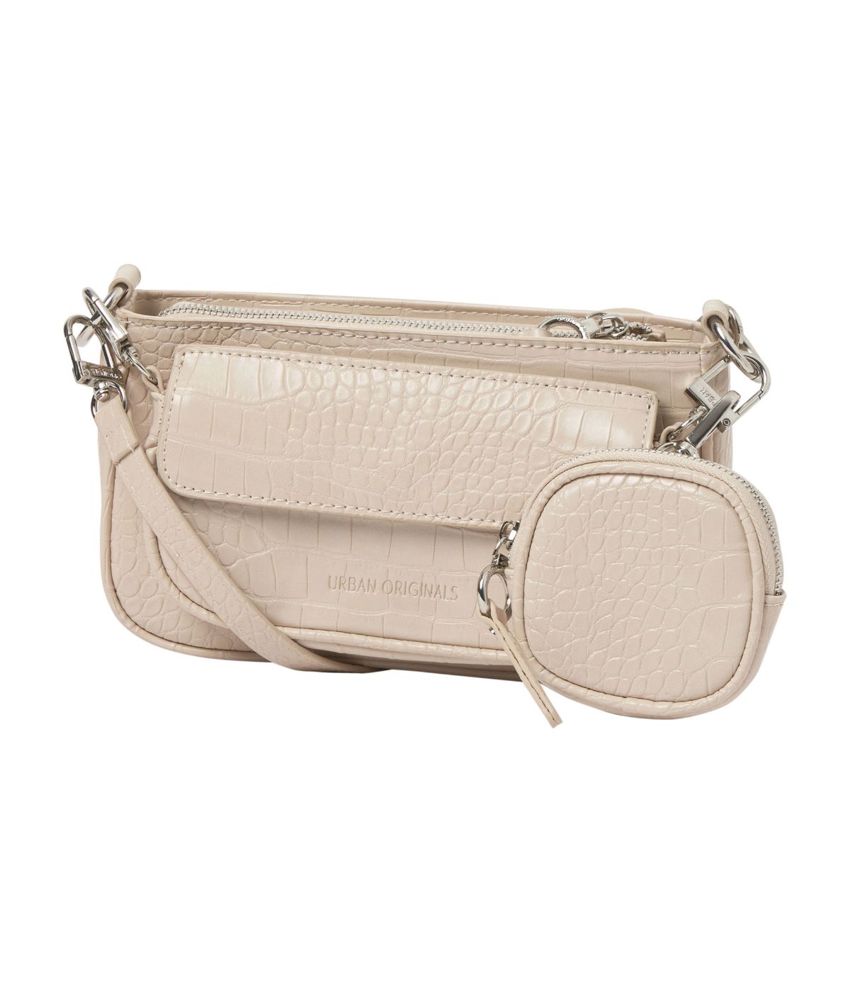  Urban Originals A Little Crazy Crossbody Bags Cream - Cream - Bonton